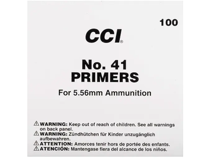 CCI 41 Small Rifle Primers
